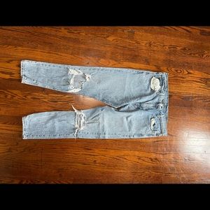 Light wash Levi’s jeans size 38 x 30